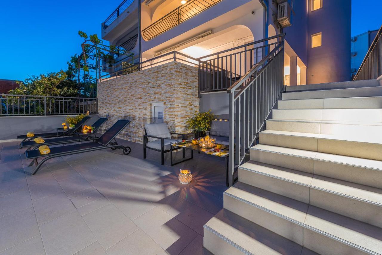Villa Seaview With Pool - Apartment Cotton Trogir Dış mekan fotoğraf